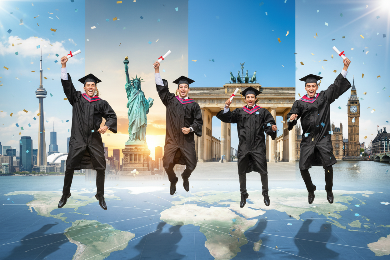 Graduados de Colegio o Universidad